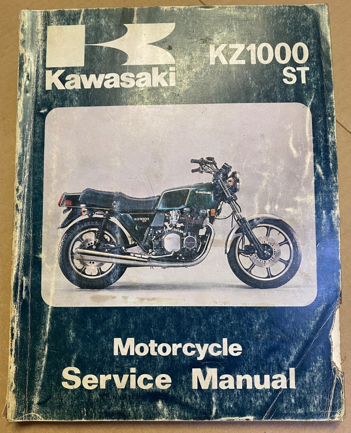 Kawasaki OEM Service Manual 1979 KZ KZ1000ST KZ1000 99924-1016-01