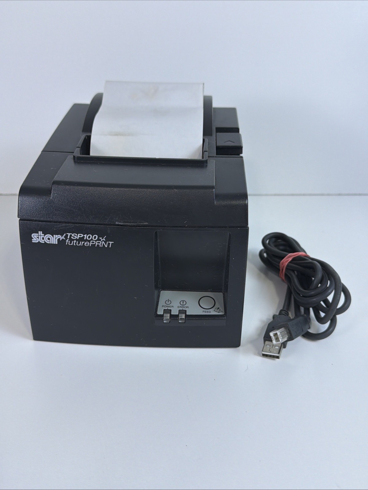 Star TSP100 Future Print POS Thermal Receipt Printer USB Cable - NO POWER CORD Star TSP100 Future Print POS Thermal Receipt Printer USB Cable - NO POWER CORD