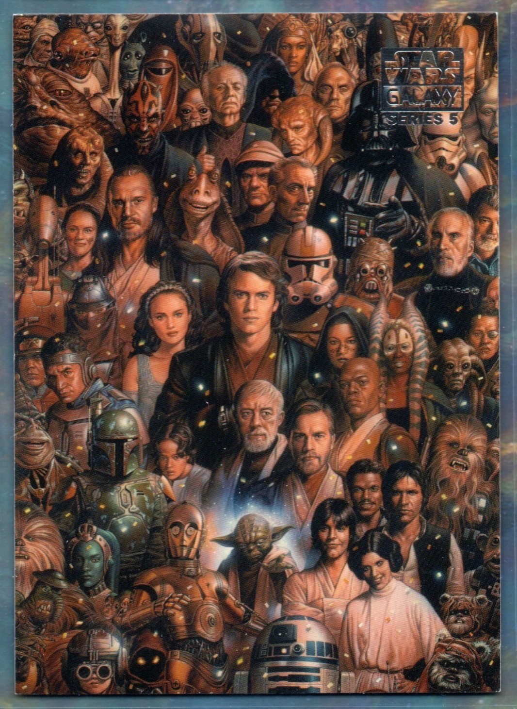 2010 Topps Star Wars Galaxy Series 5 BASE Trading Card #120 / CHECKLIST