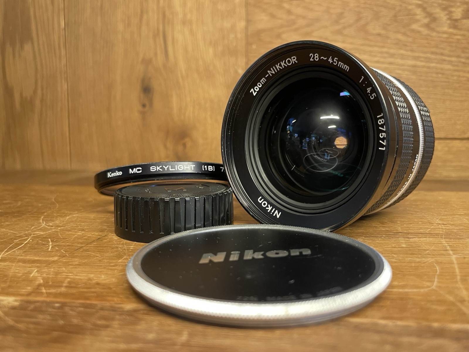 *Rare : Near Mint* Nikon Ai Zoom Nikkor 28-45mm F/4.5 Wide Angle Lens From Japan