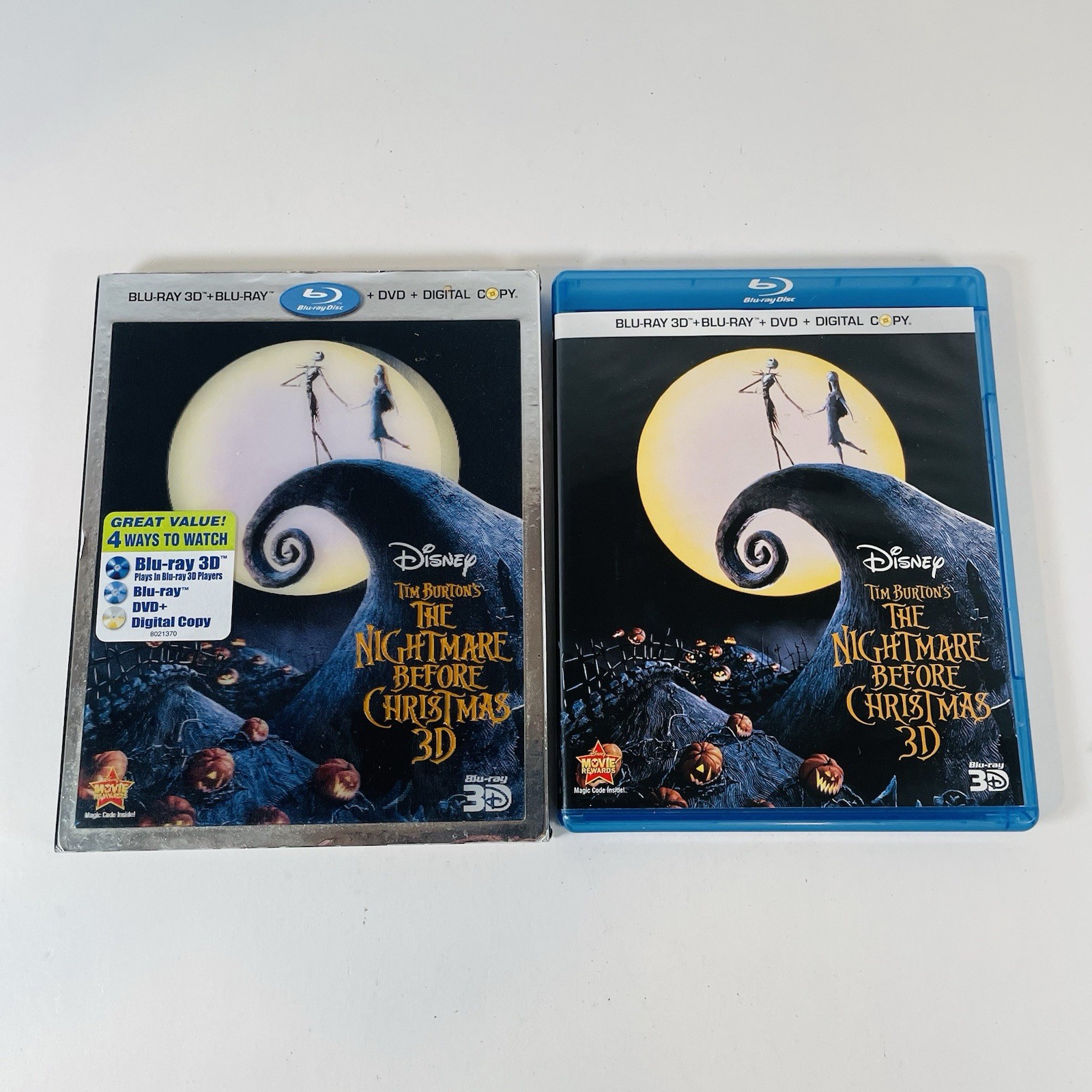 The Nightmare Before Christmas (3D Blu-ray ONLY w/ Slipcover) - MUST READ The Nightmare Before Christmas (3D Blu-ray ONLY w/ Slipcover) - MUST READ