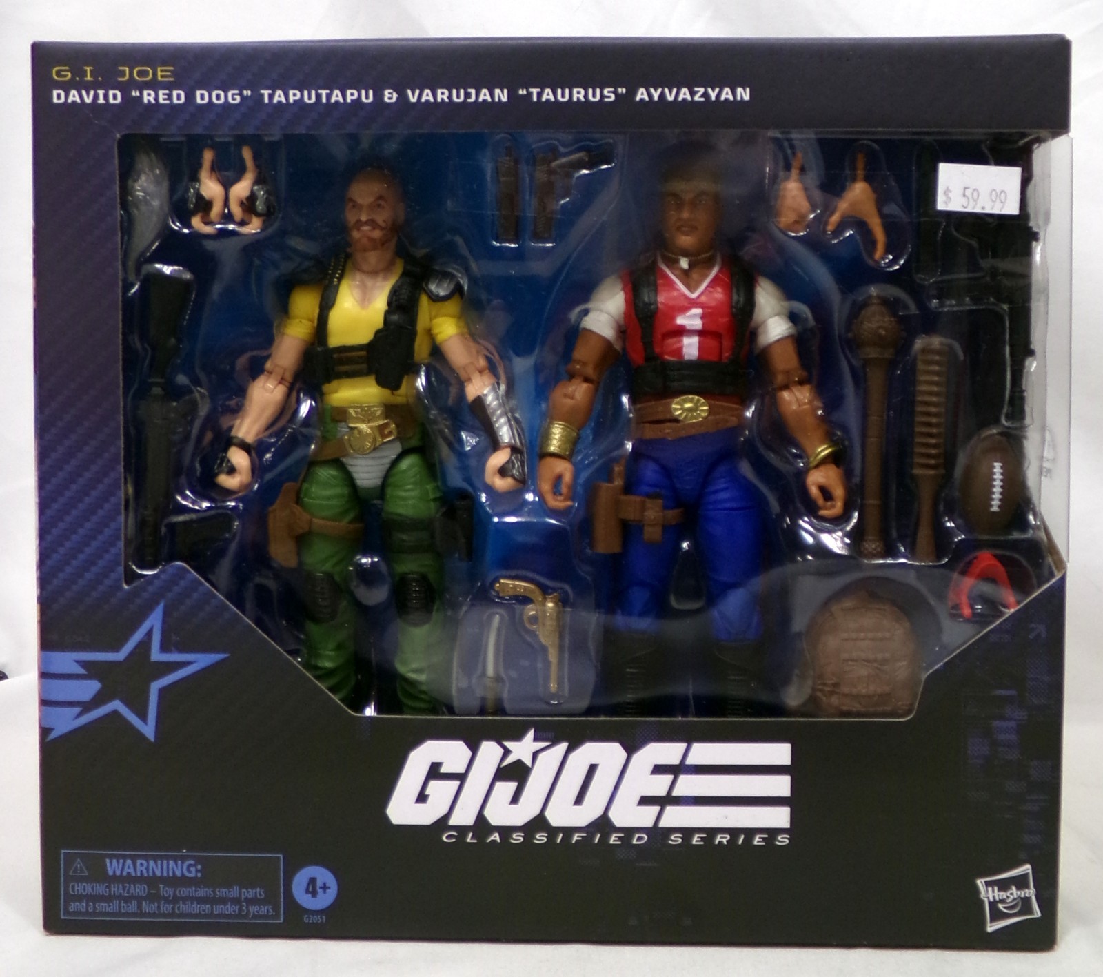 GI Joe Classified Series #193 Red Dog & Taurus 6 GI Joe Classified Series #193 Red Dog & Taurus 6