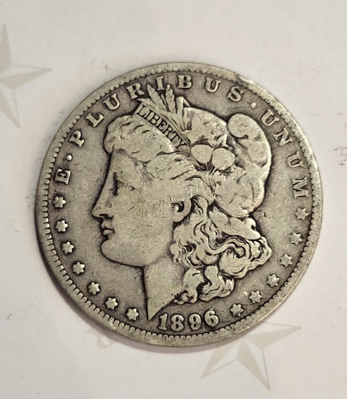 1896-O Scarce Date. Solid VG, Maybe VG/F - C9732 1896-O Scarce Date. Solid VG, Maybe VG/F - C9732