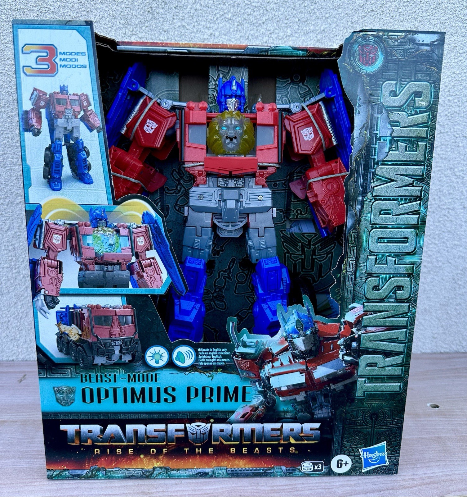  Transformers: Rise of the Beasts -Mode Optimus Prime Figure 10”in  Hasbro New
