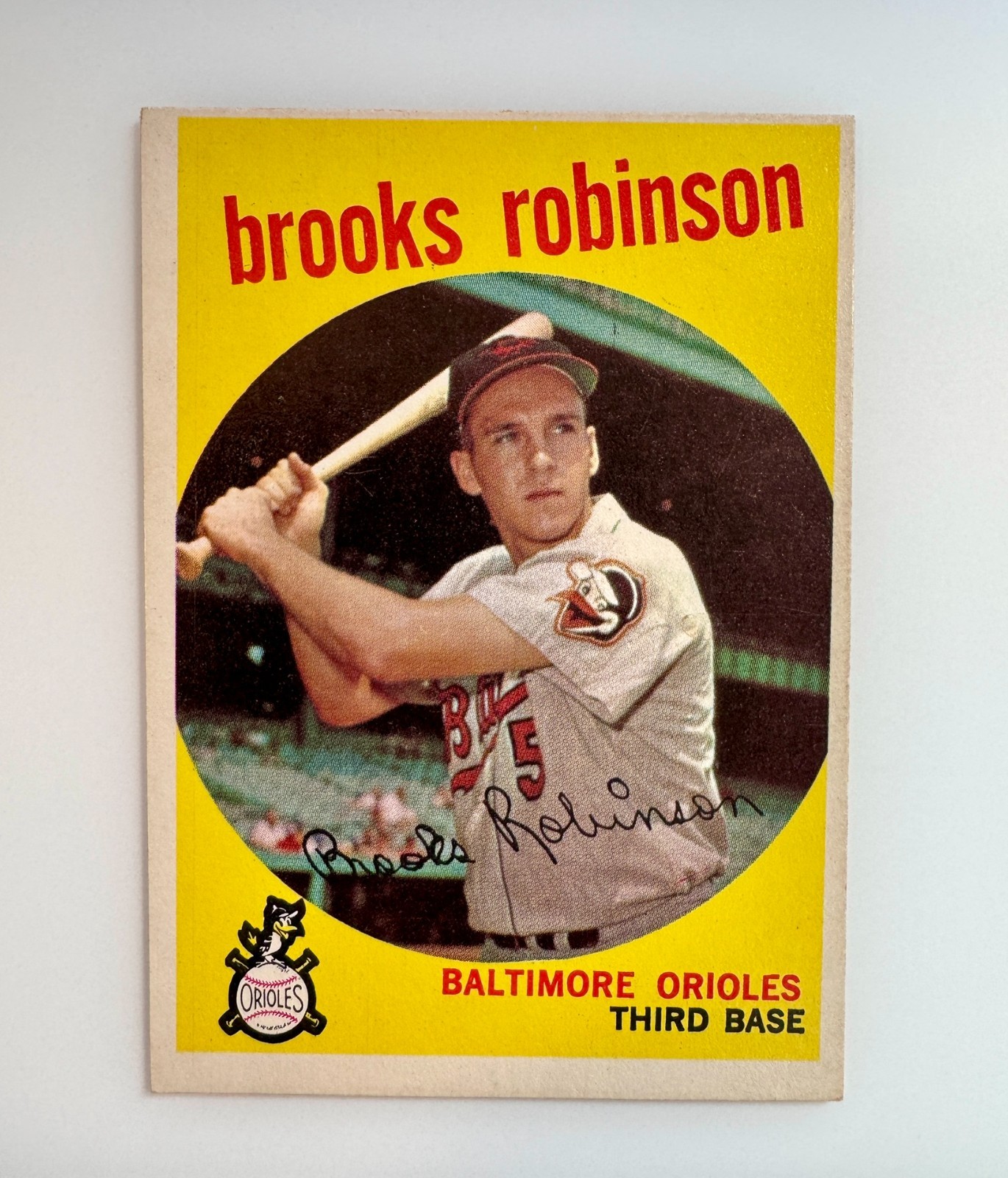 1959 Brooks Robinson Topps #439 – Baseball Card 1959 Brooks Robinson Topps #439 – Baseball Card