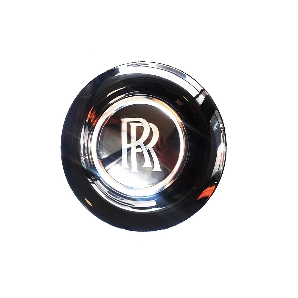 Rolls-Royce Centre Hub Cover Chrome For Rolls-Royce Ghost WRAITH DAWN (Black)