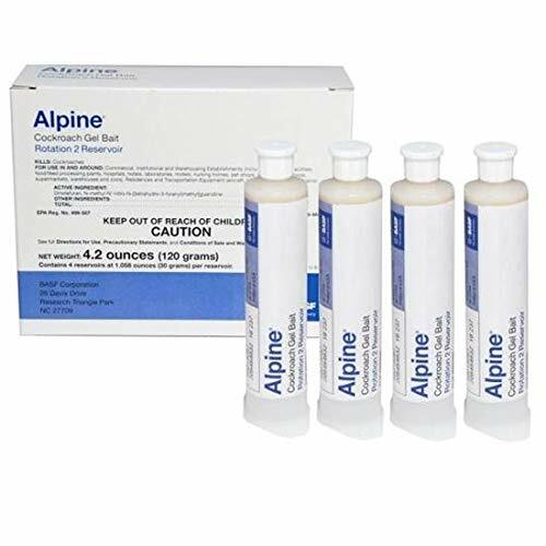 BASF - Alpine Rotation 2 - Cockroach Gel Bait - 1 Box (4x30 Gram) Syringes BASF - Alpine Rotation 2 - Cockroach Gel Bait - 1 Box (4x30 Gram) Syringes