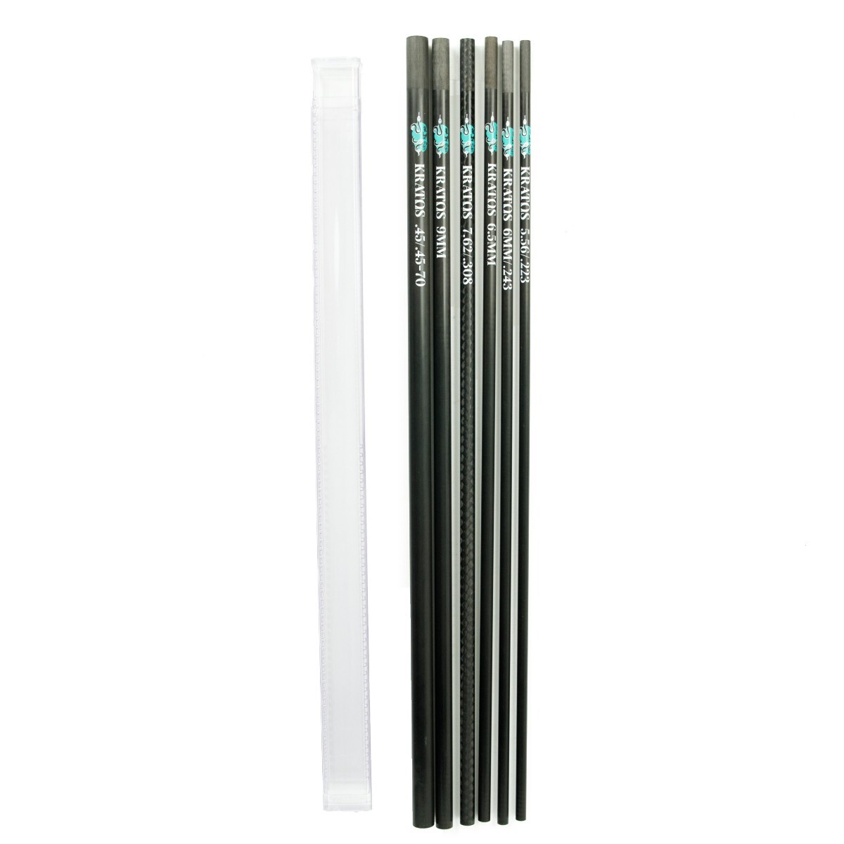 Suppressor Alignment Set of 6 Rods | 5.56mm, 6mm, 6.5mm, 7.62mm, 9mm, & .45