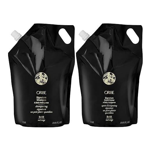 Oribe Signature Shampoo & Conditioner Refill 33.8oz/1L SET Oribe Signature Shampoo & Conditioner Refill 33.8oz/1L SET
