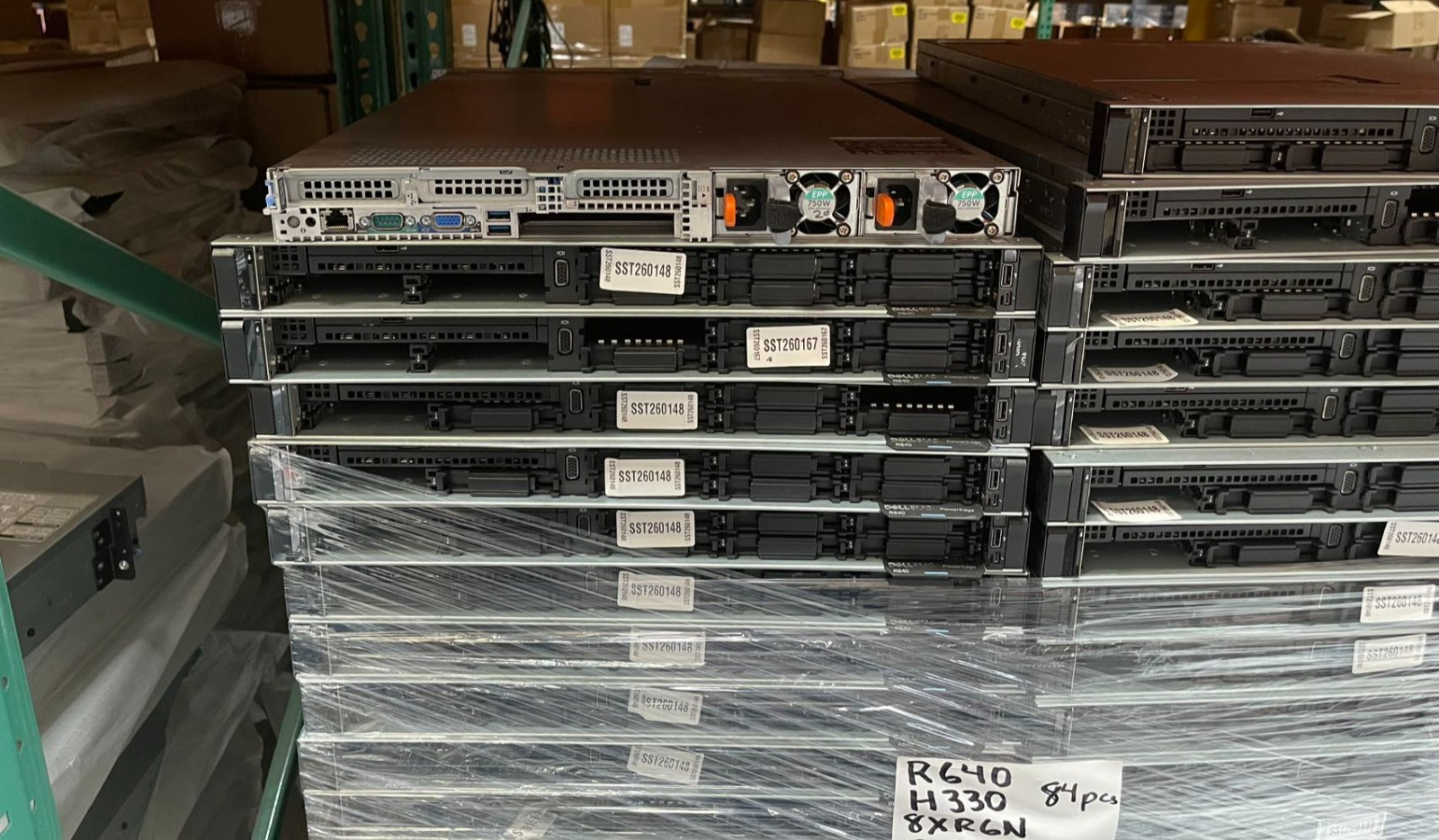 Dell Poweredge R640 2X Gold 6150 8SFF 2x 750W PSU H330 No RAM/HDD