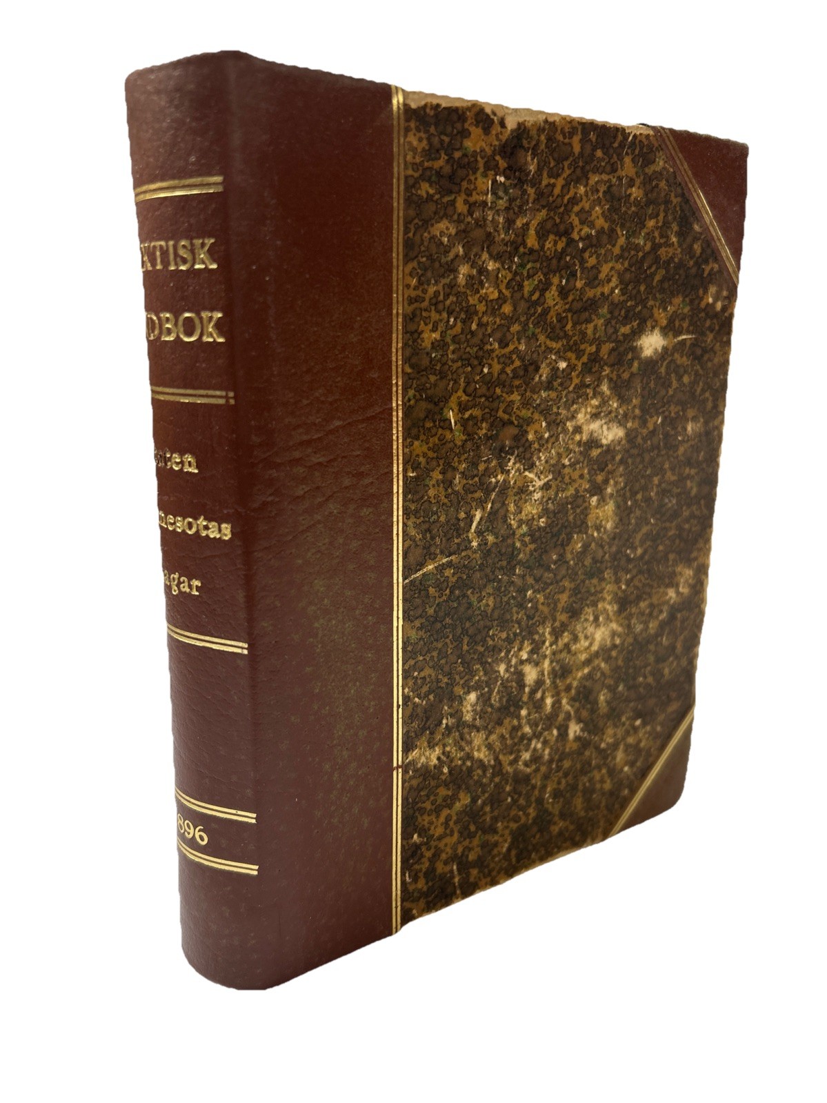 VTG Praktisk Handbok, Practical Handbook, Laws of the State of Minnesota 1896 HC