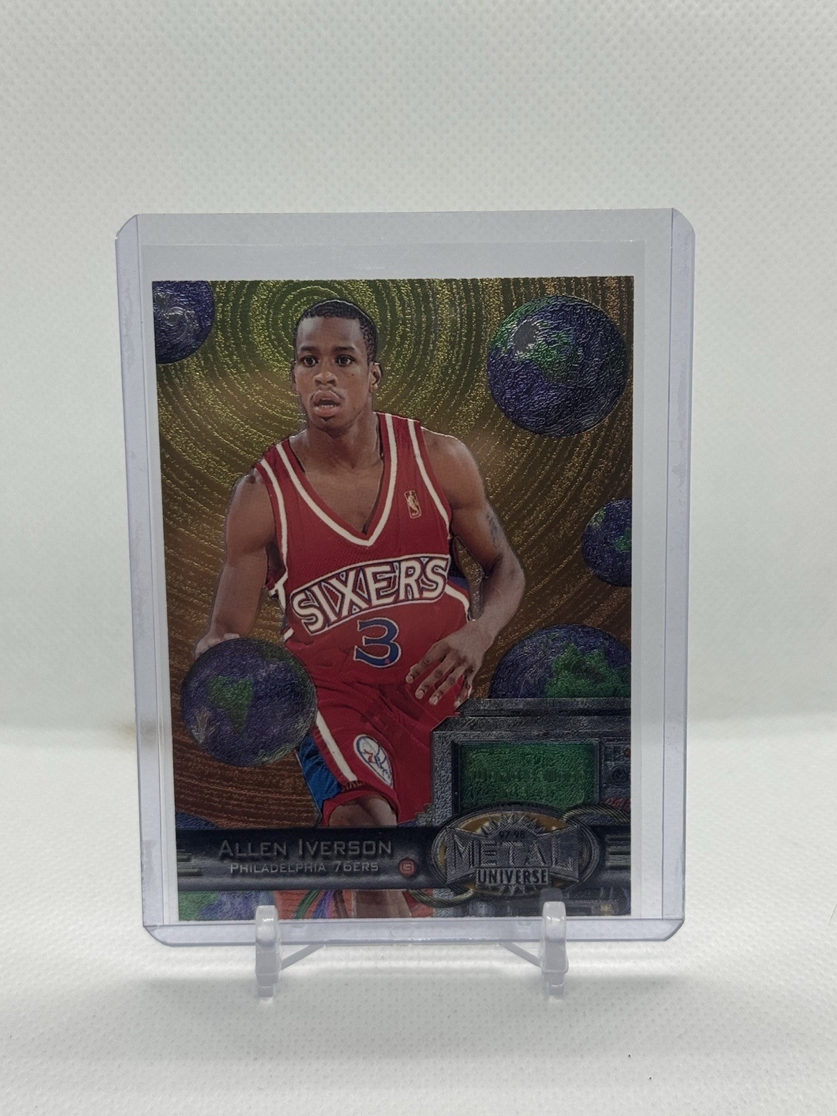 1997-98 Skybox Metal Universe - Allen Iverson #20 1997-98 Skybox Metal Universe - Allen Iverson #20