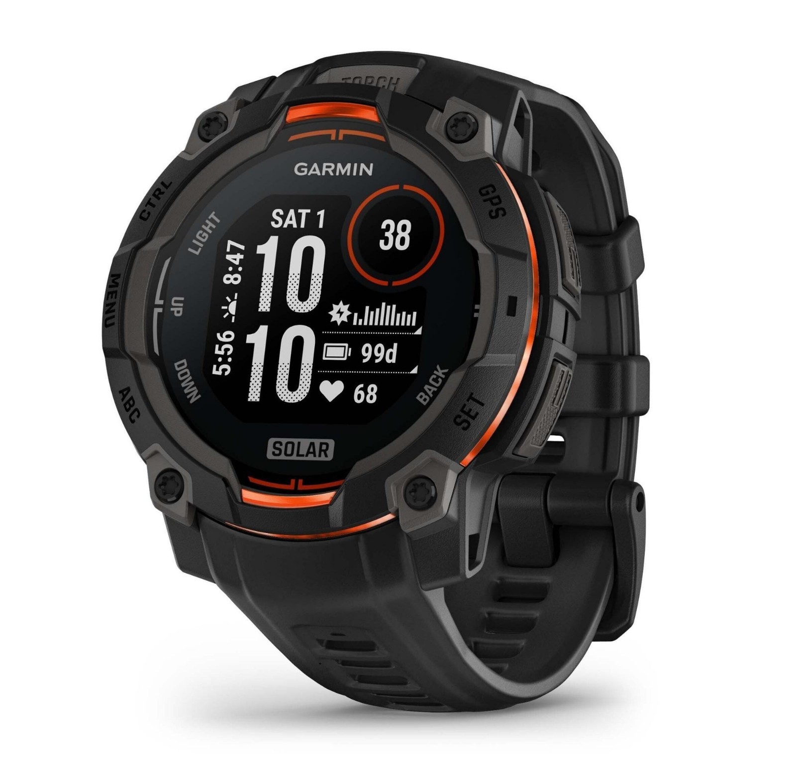 Garmin Instinct 3 Solar Multisport GPS Smartwatch MIL-STD-810 Lower Than Retail