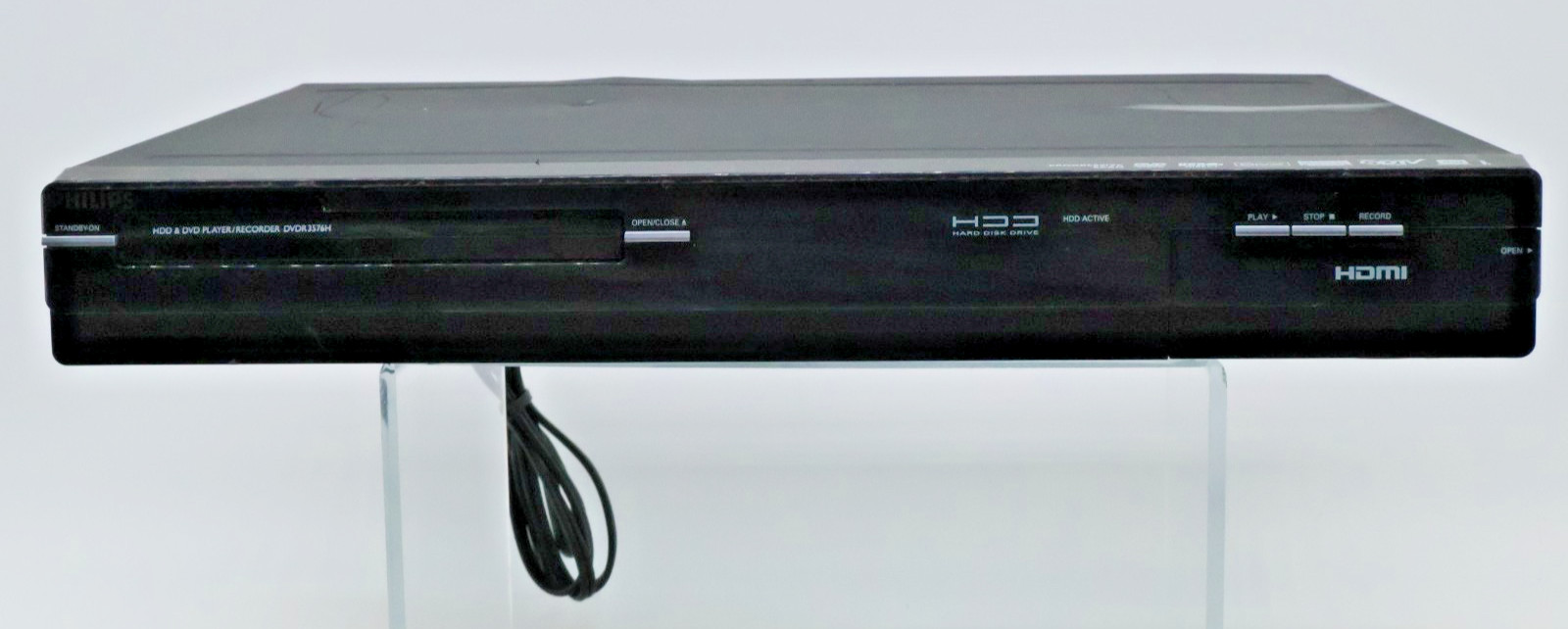 Philips HDD & DVD Recorder/Player DVDR3576H, No Remote, Tested & Works Great