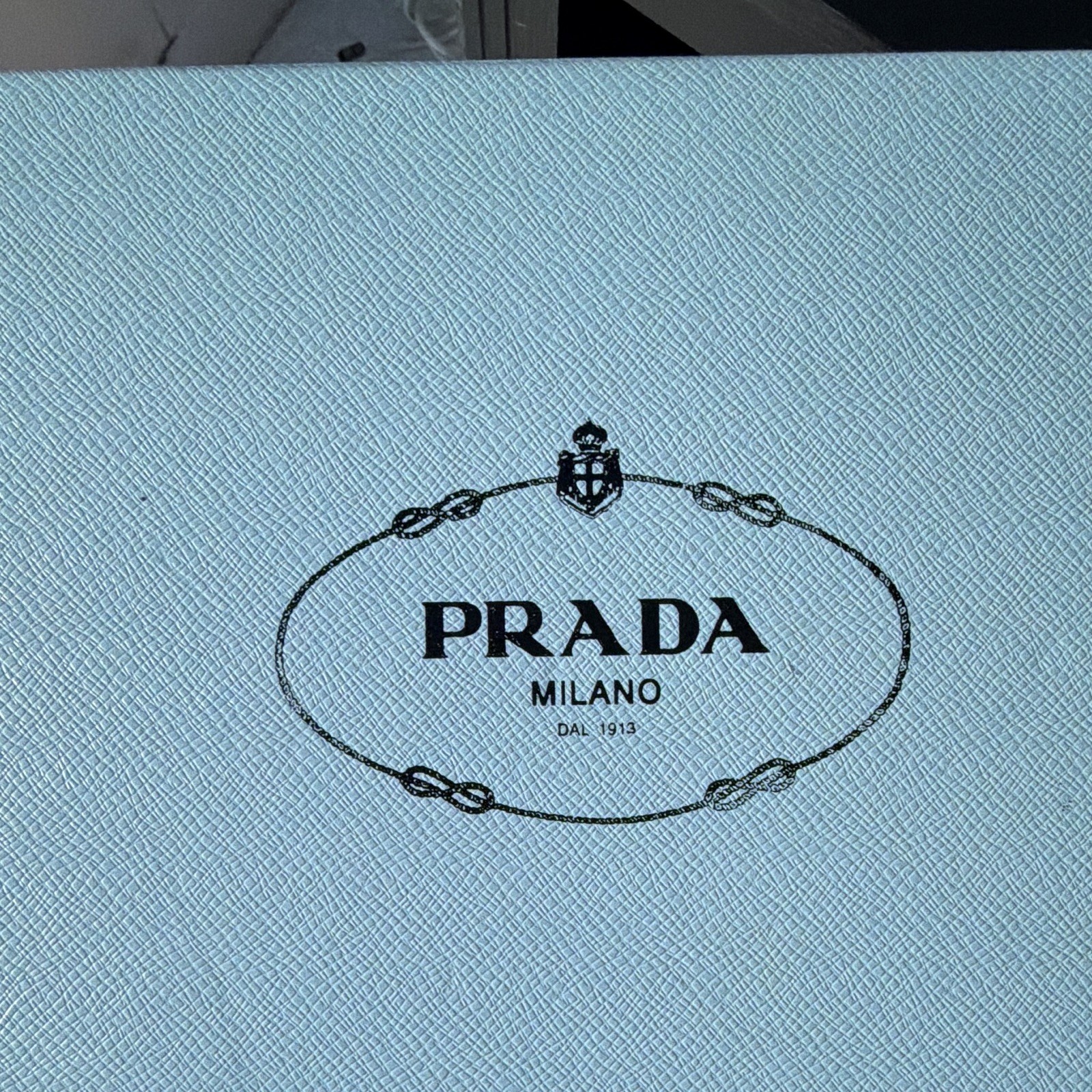 PRADA Black Patent Leather