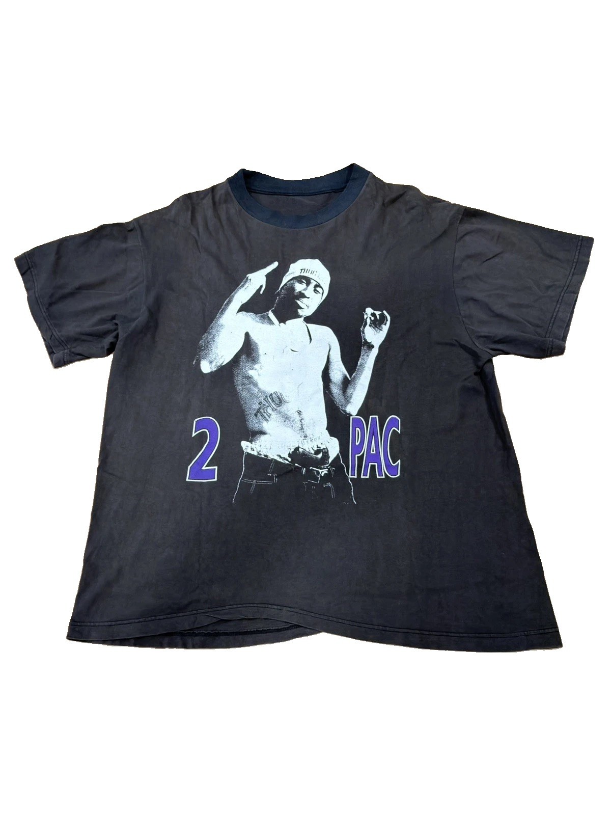 Vintage 90s 2pac Tupac I Get Around Shirt XL Snoop Dogg Dr Dre 24 x 29 