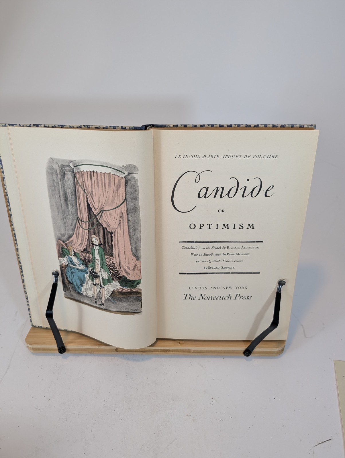 Heritage Press Candide or Optimism Voltaire Sandglass Slipcase Illustrated