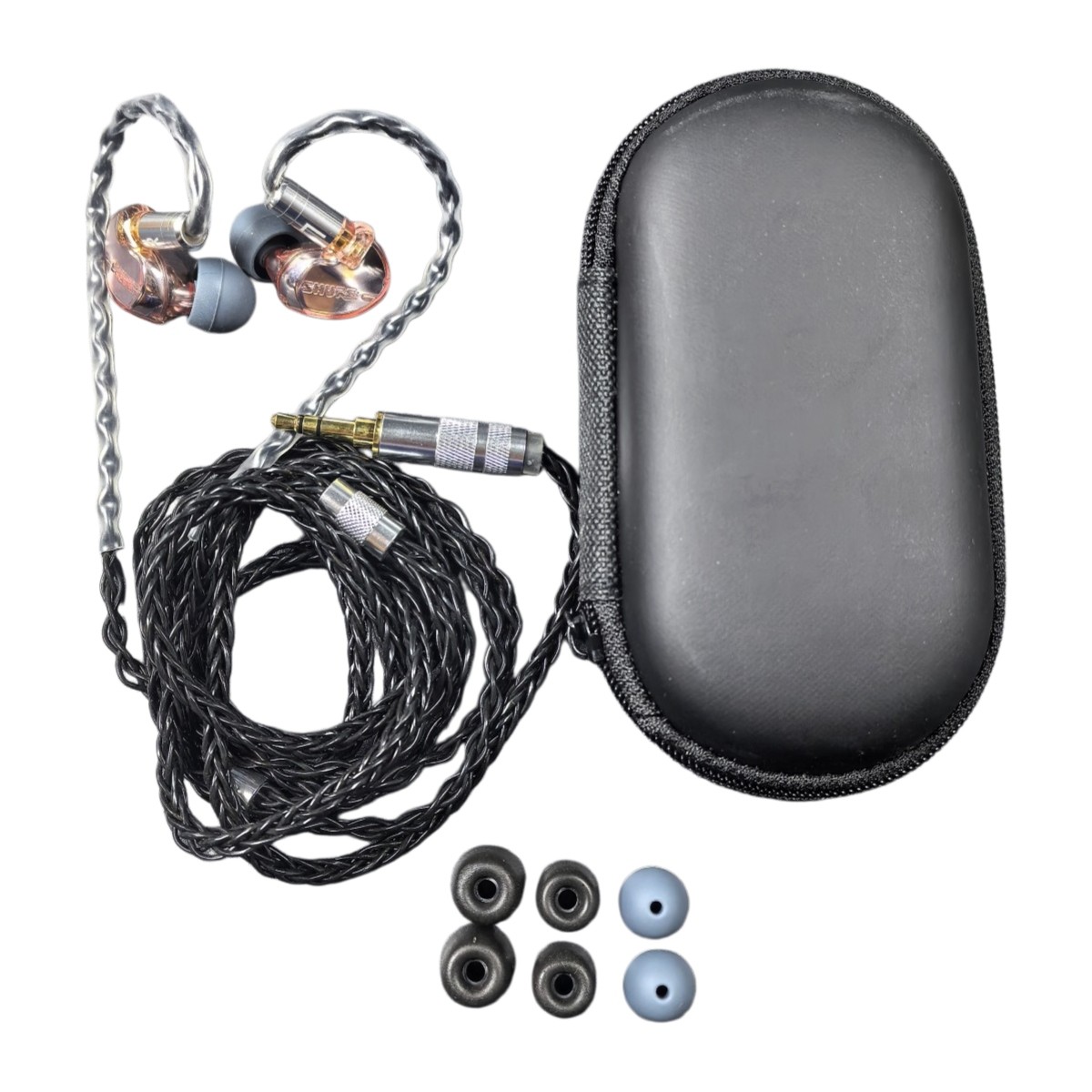 Shure SE535 Earphones Sound Isolating 3.5mm Stereo Voice Headset - Rose Gold Shure SE535 Earphones Sound Isolating 3.5mm Stereo Voice Headset - Rose Gold