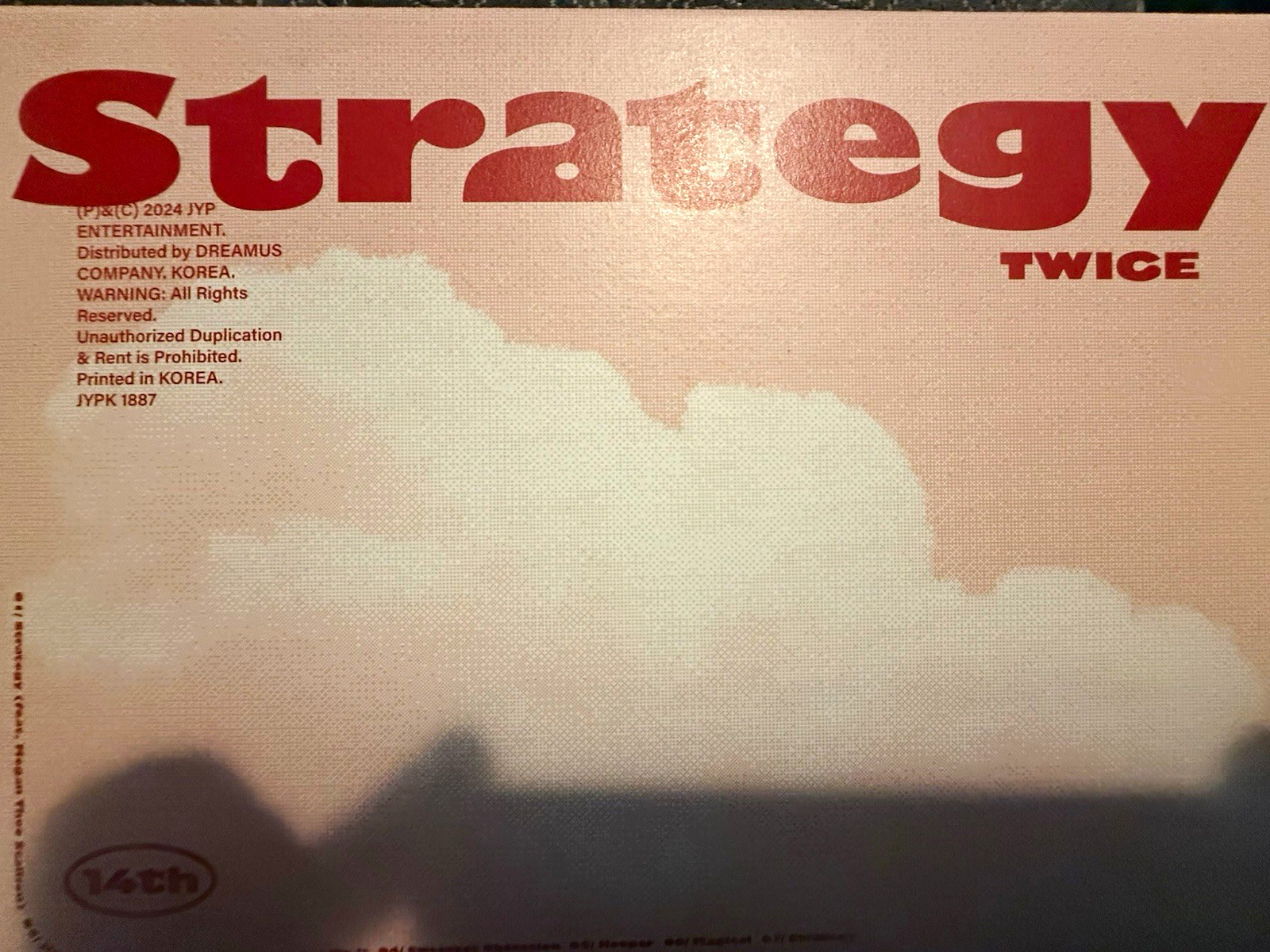 TWICE Strategy 14th Mini Album CD 2024 JYP Ent 🍭OPENED ALBUMS IN MINT CONDITION