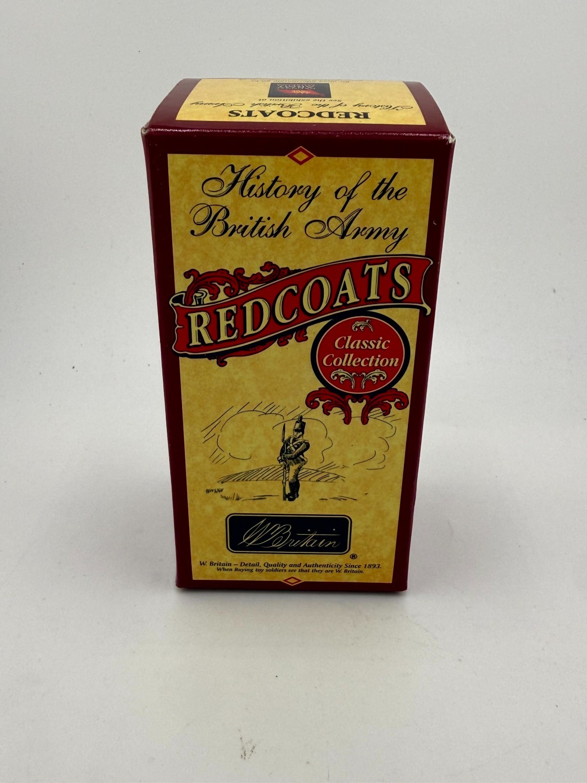 W Britain 43137 British Private 24th Regiment of Foot 1879 Redcoats Boxed