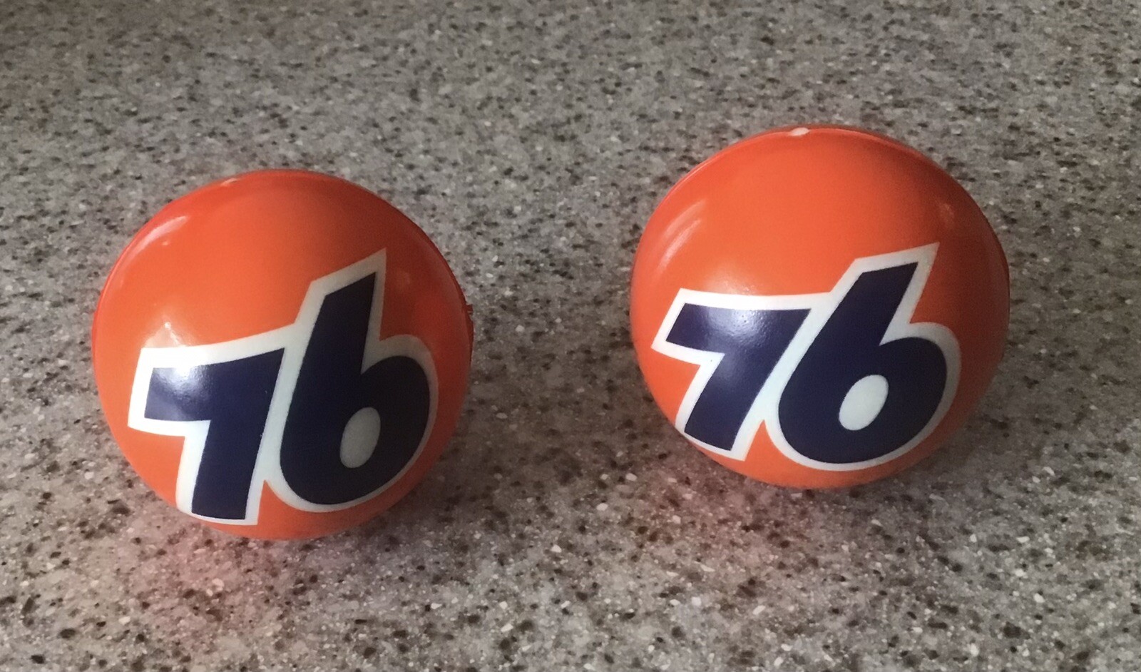 *NEW DESIGN- 76 ANTENNA BALL- RUBBER-LOT OF 2- BRAND NEW (Please read desc) *NEW DESIGN- 76 ANTENNA BALL- RUBBER-LOT OF 2- BRAND NEW (Please read desc)