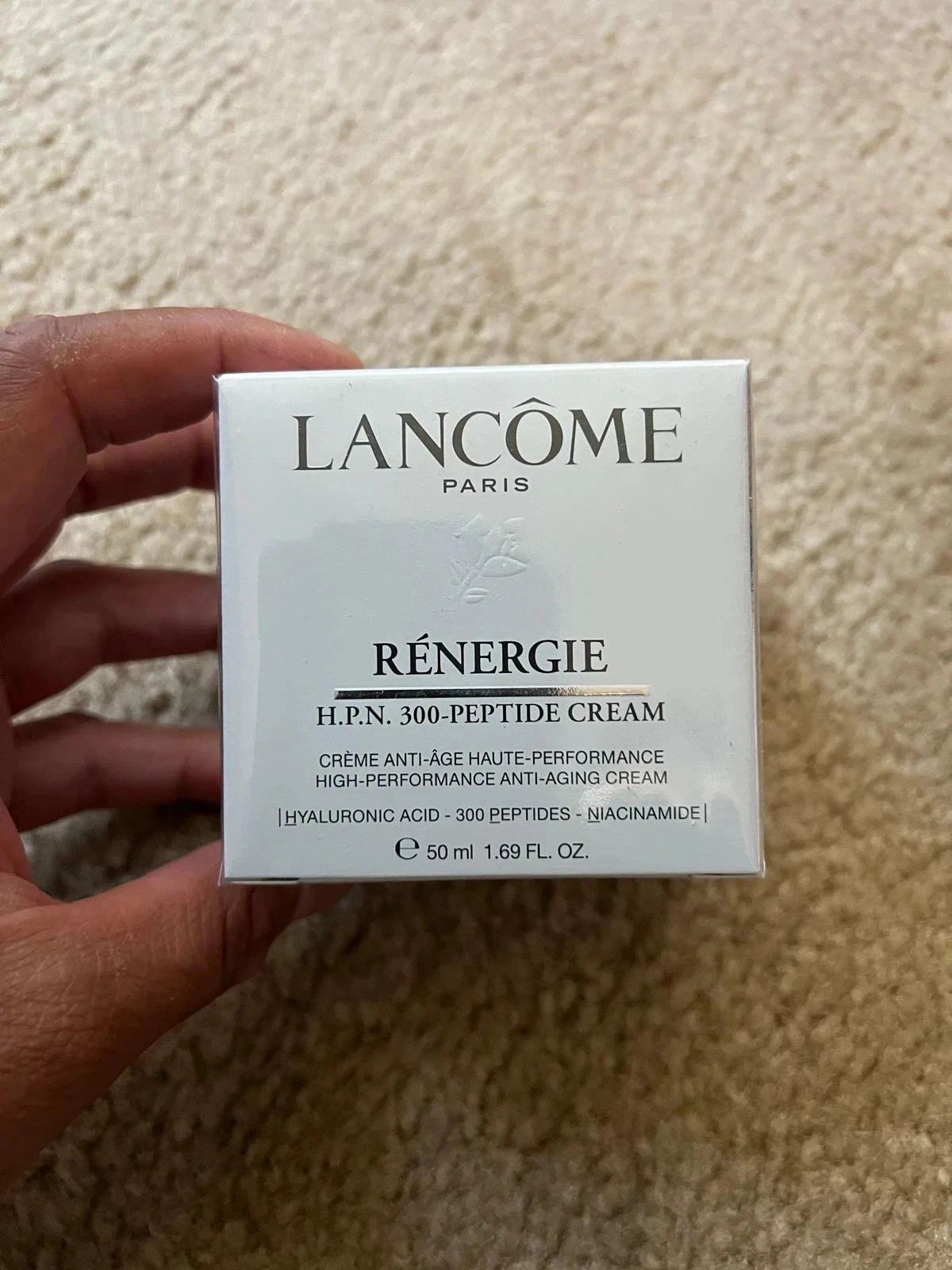 Lancome Renergie HPN 300 Peptide Cream Full Size 1.6oz/ 50ml New Sealed Lancome Renergie HPN 300 Peptide Cream Full Size 1.6oz/ 50ml New Sealed