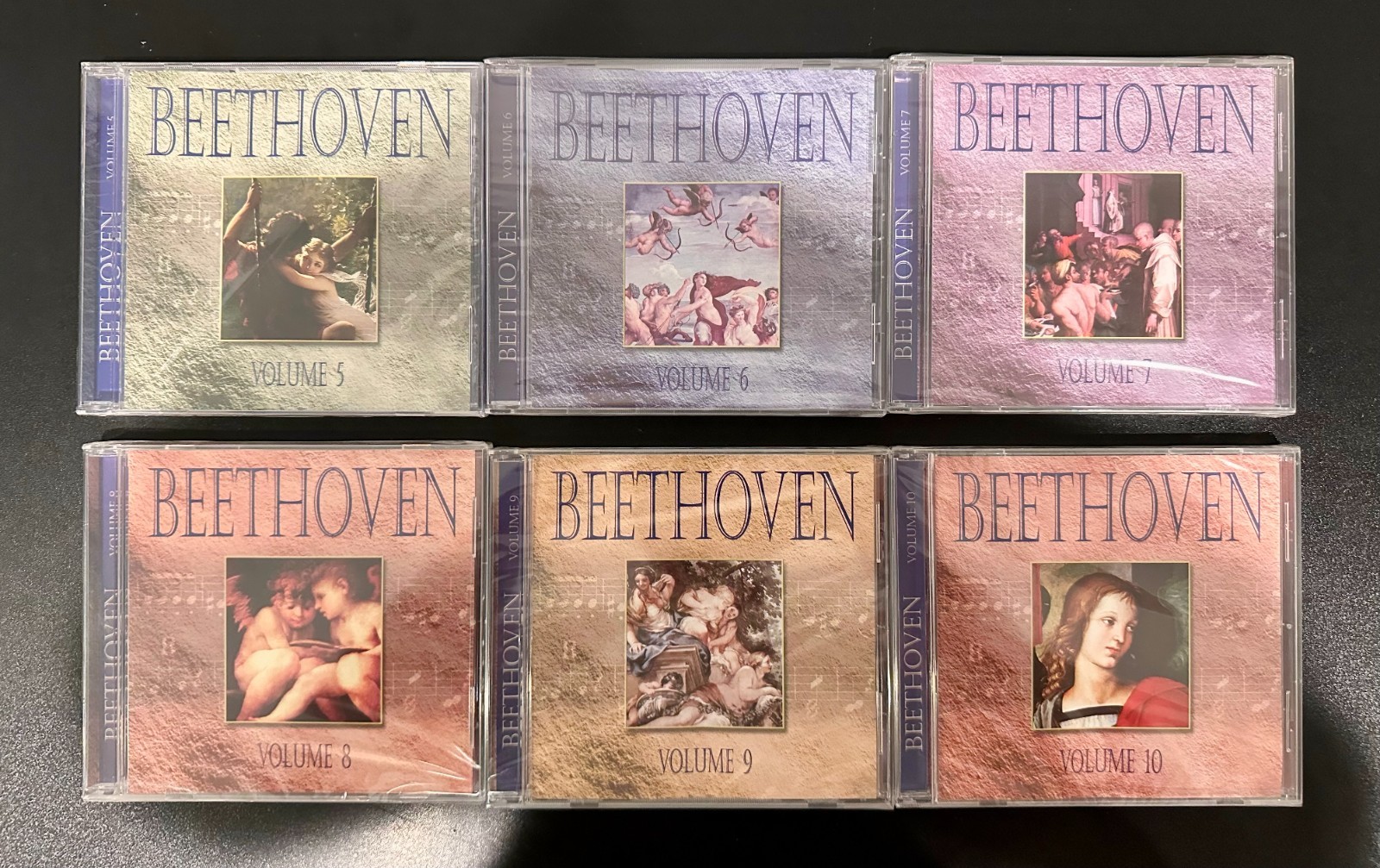 Beethoven Volumes 5-10 CD Classical Symphony Piano Sonata *NEW & SEALED*