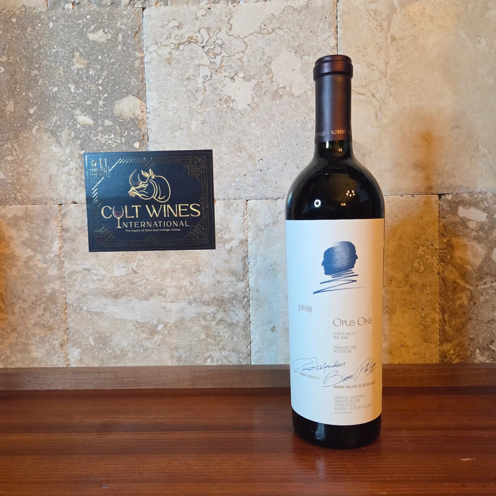 1998 Opus One, Napa Valley [20th Anniversary bottle, V-93pts]