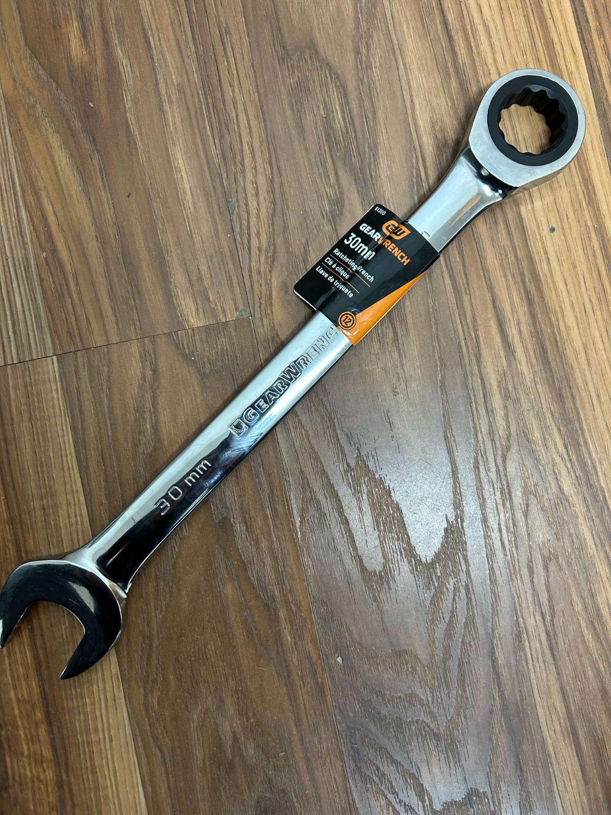 NEW Gearwrench 30mm 12 pt. Ratcheting Combination Wrench 9130D NEW Gearwrench 30mm 12 pt. Ratcheting Combination Wrench 9130D