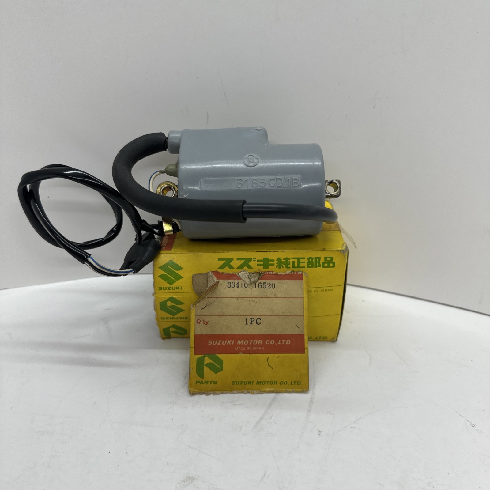 NEW RARE Suzuki TM 400 Ignition Coil Spark TM400 3183 CD 33410-16520 OEM