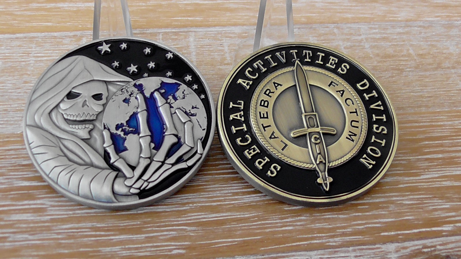 Special Activities SAD SOG CIA Reaper Challenge Coin