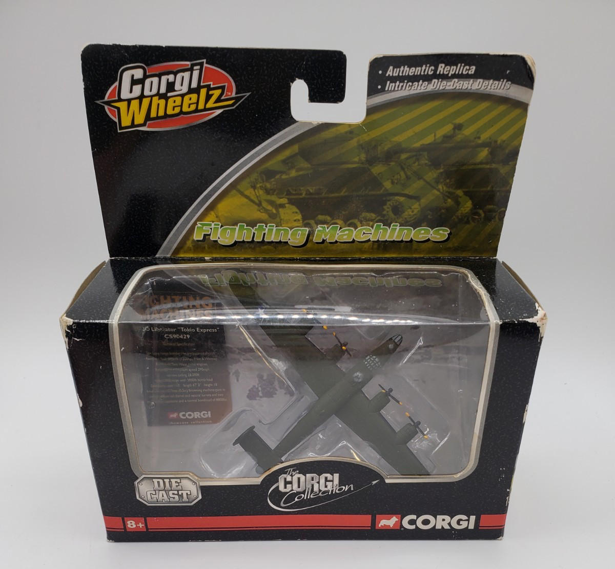 Corgi Wheelz Fighting Machines Liberator Tokio Express Die Cast CS9C429