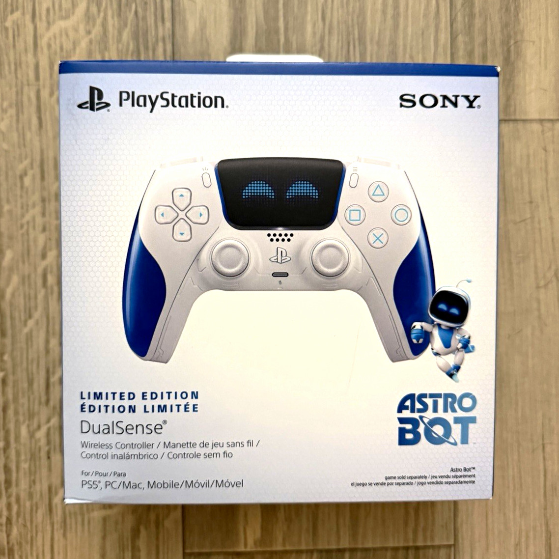 Sony DualSense Wireless Controller Astro Bot Limited Edition White/Blue PS5 PC