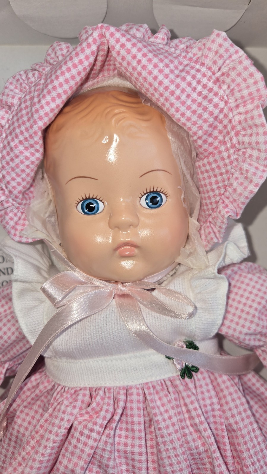 Horsman Replica Vinyl/Plastik  LE Doll “ Gold Medal Baby”, 14 in, 1996