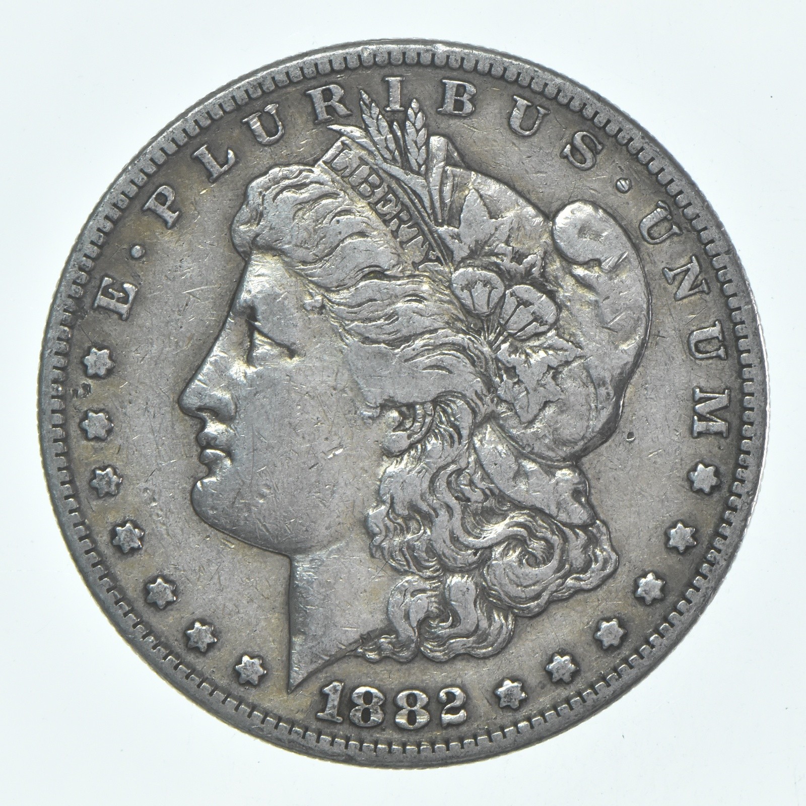 VF 1882-S Morgan Silver Dollar (1 coin) VF 1882-S Morgan Silver Dollar (1 coin)
