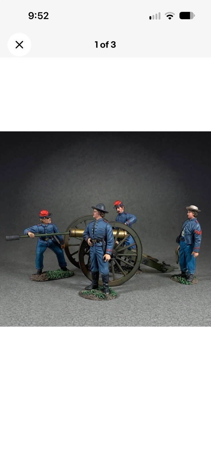 BRITAINS AMERICAN CIVIL WAR 31425 12 POUND M1841 HOWITZER & CREW BRITAINS AMERICAN CIVIL WAR 31425 12 POUND M1841 HOWITZER & CREW