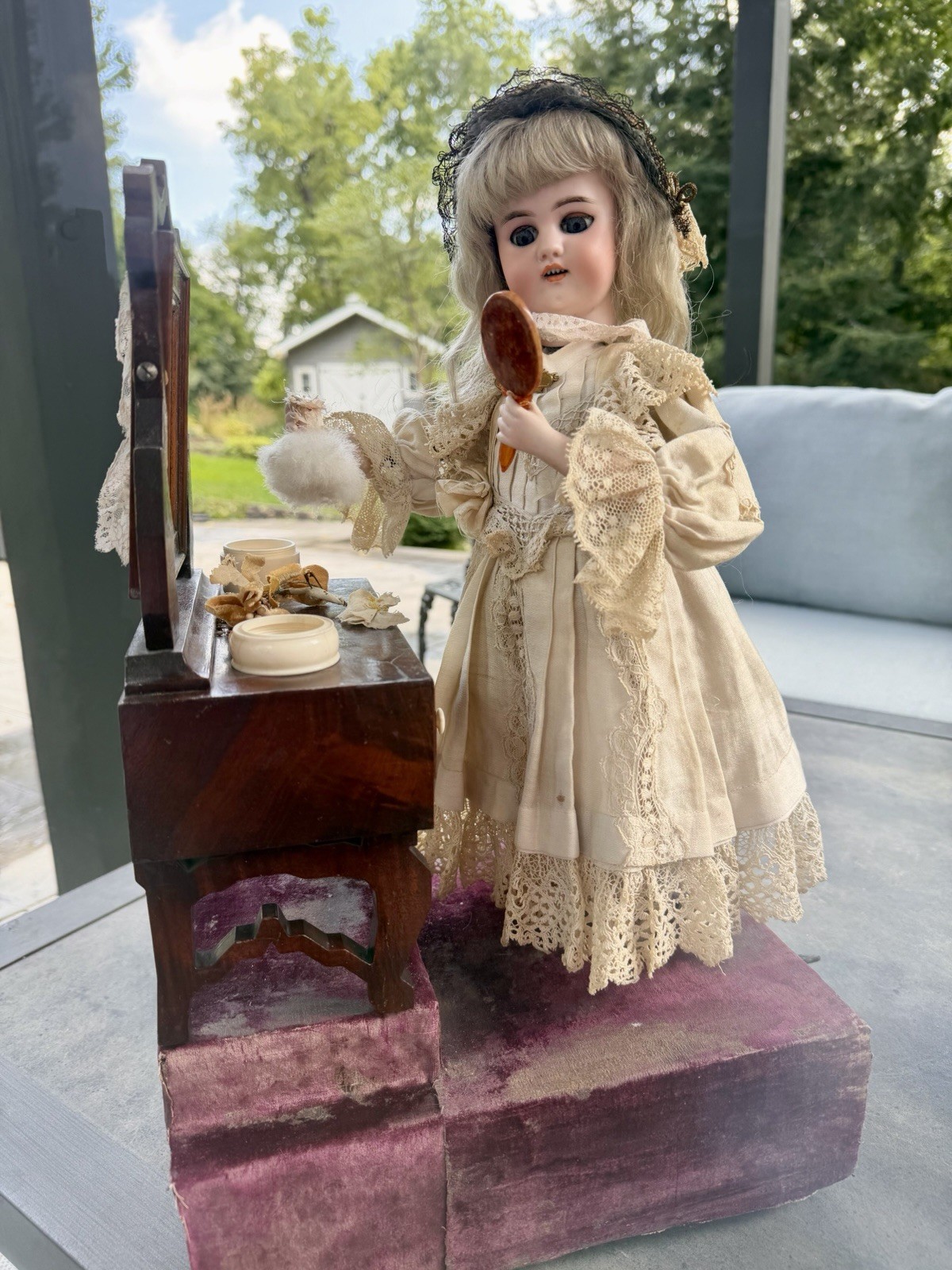 Antique Bisque French Leopold Lambert Automation circa 1890-1895