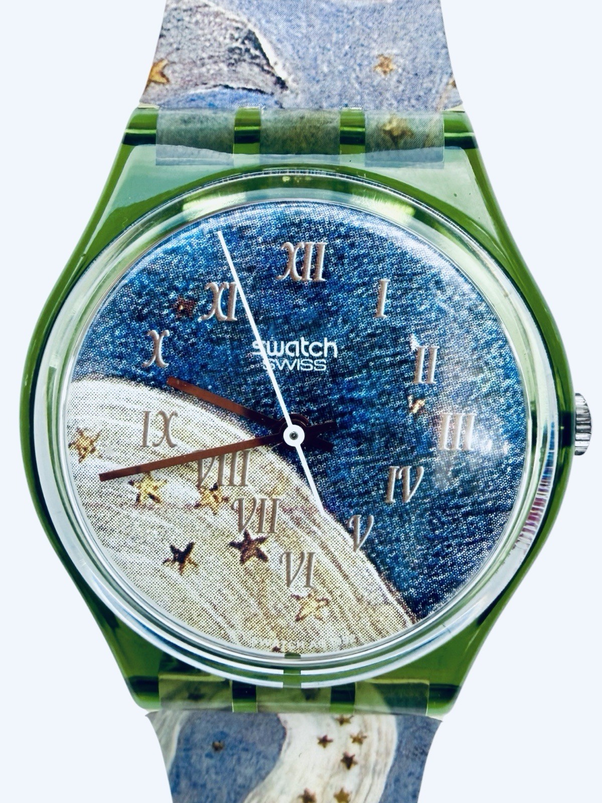 Vintage Swatch VOIE LACTEE GG122 1993 34mm Gents Swiss Made Quartz New Old Stock