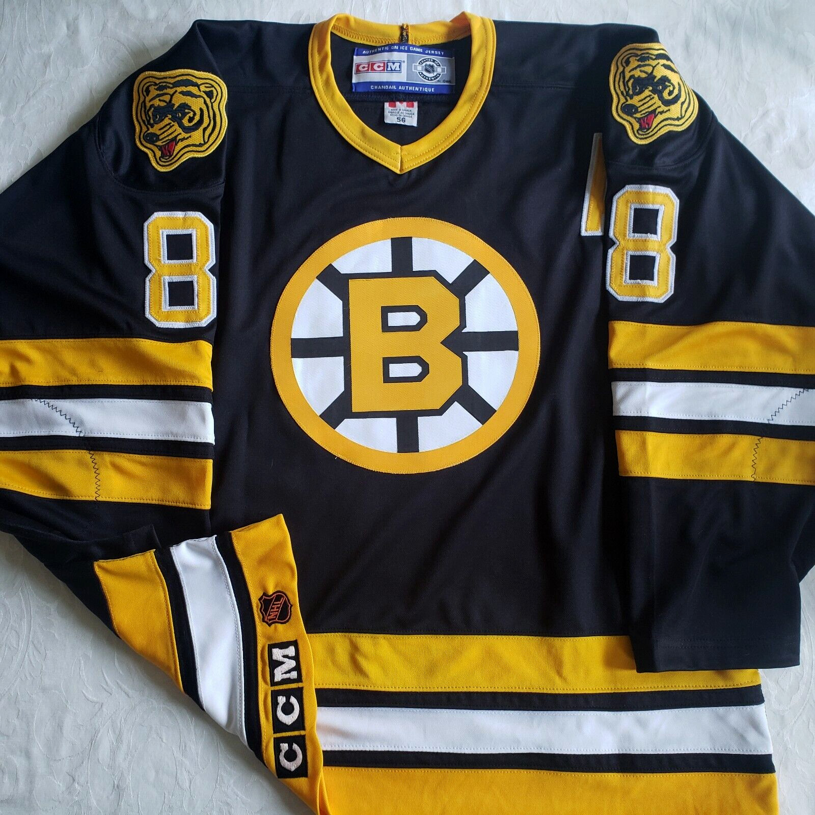 Tariff Free...Boston Bruins Cam Neely Career Stats Tribute Custom  jersey SZ 56