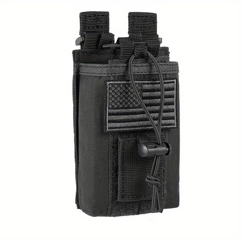 Tactical MOLLE Radio Pouch for Outdoor Walkie Talkie