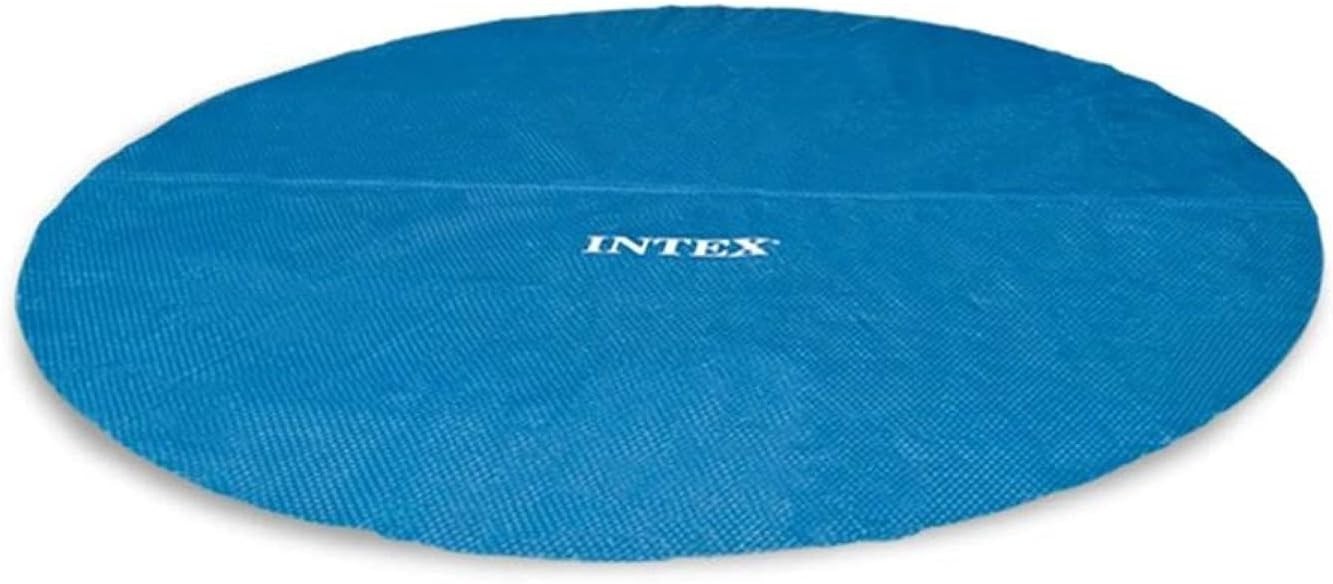 INTEX 28015E Solar Pool Cover: for 18ft Round Easy Set and Metal Frame Pools INTEX 28015E Solar Pool Cover: for 18ft Round Easy Set and Metal Frame Pools