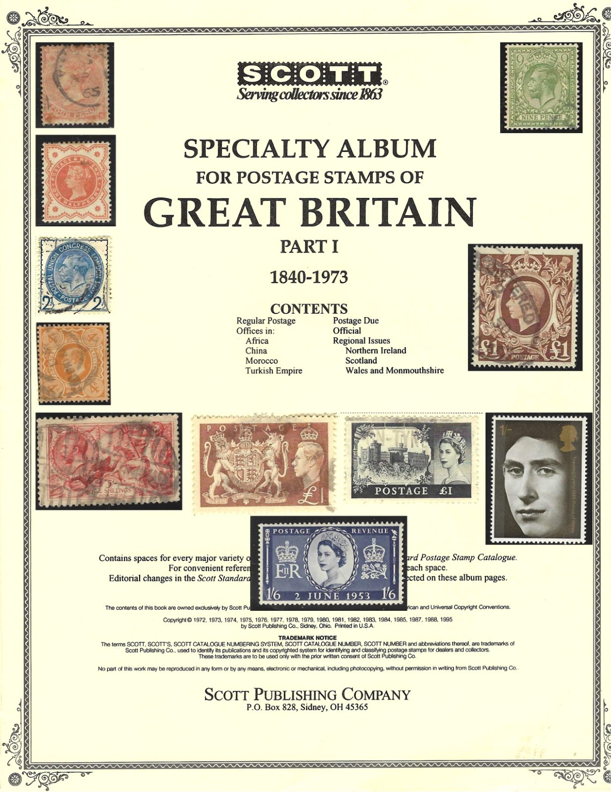 Great Britain 1840-1998 collection of 1145 stamps on 128 album pages SCV $1000+