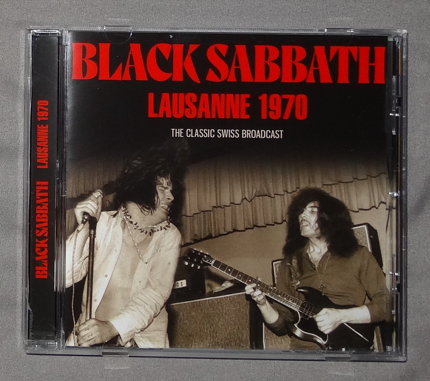 BLACK SABBATH - Lausanne 1970 The Classic Swiss Broadcast CD Live 2022