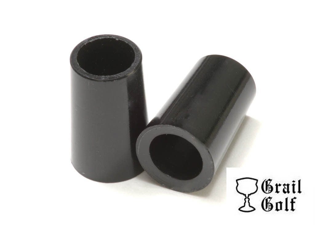 GRAIL GOLF NEW PREMIUM BLK TAPER TIP IRON FERRULES .355 .87