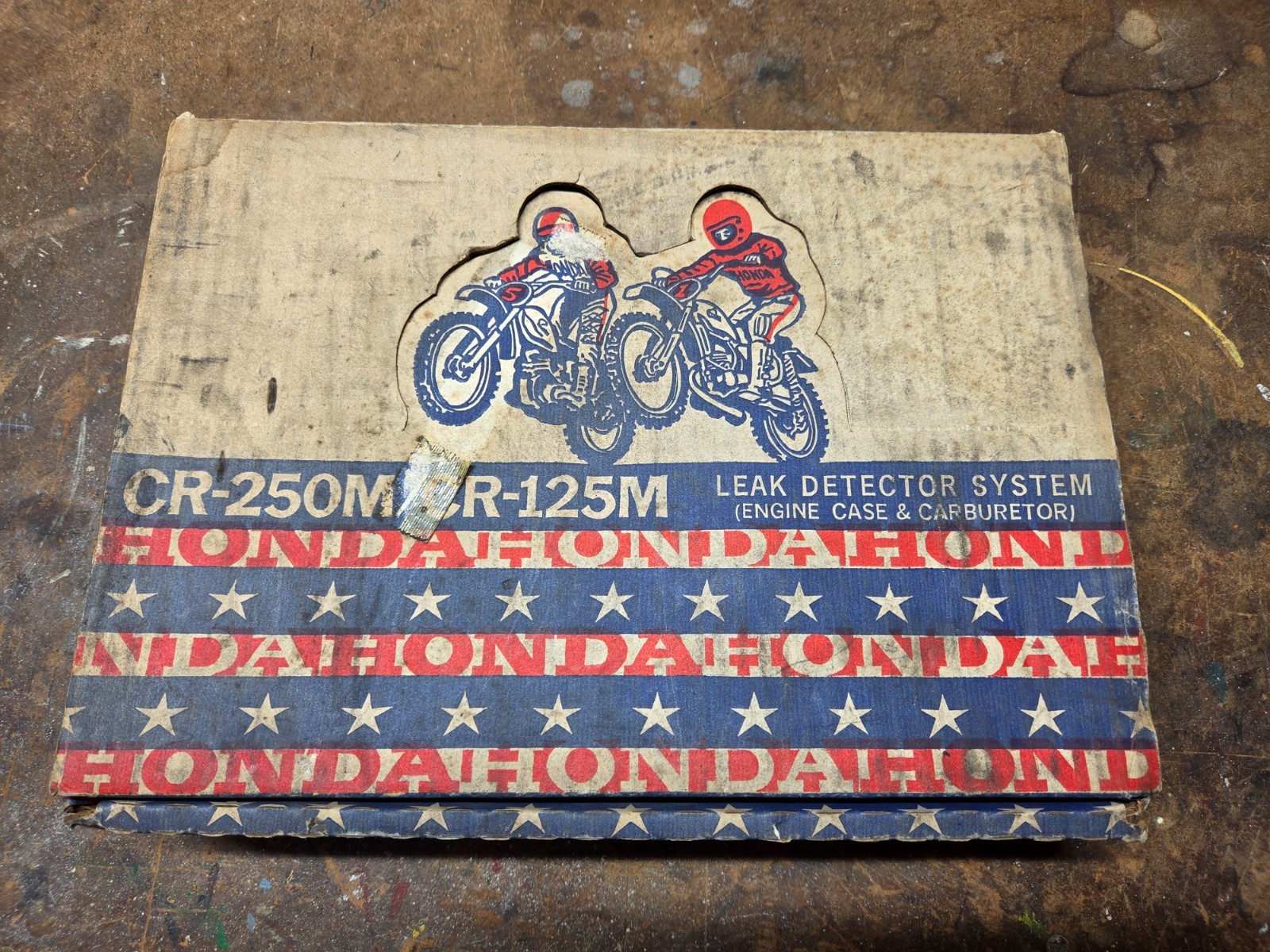 VINTAGE HONDA CR250M/CR-125M LEAK TESTER CASE/CARB LEAK DETECTOR *RARE*