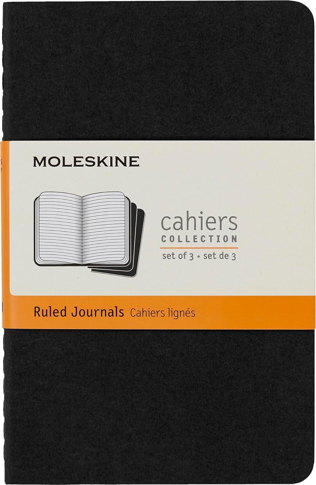 Moleskine Cahier Journal, soft Cover,Pocket (3.5