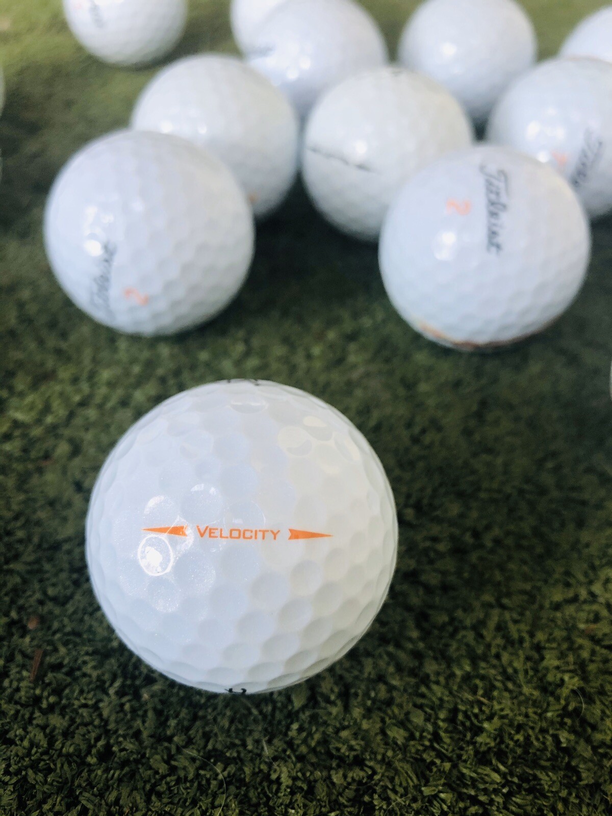 50 TITLEIST Golf Velocity Used Golf Balls AAAA (4A) 