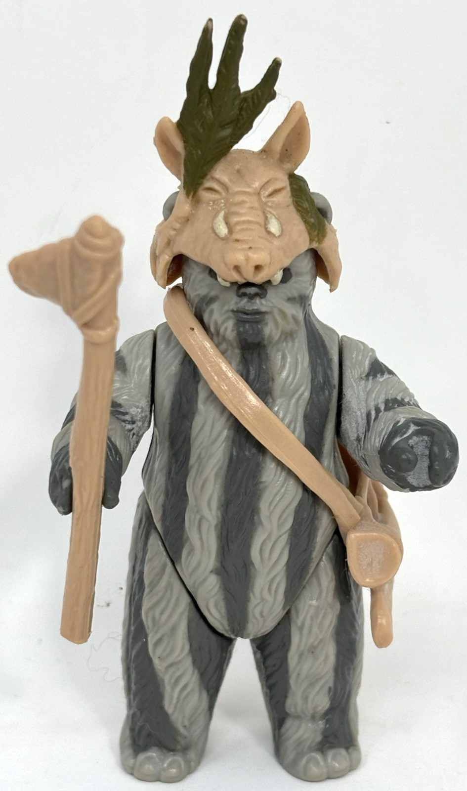 Vintage 1984 Star Wars Teebo Ewok Action Figure Complete Original /w Acessories