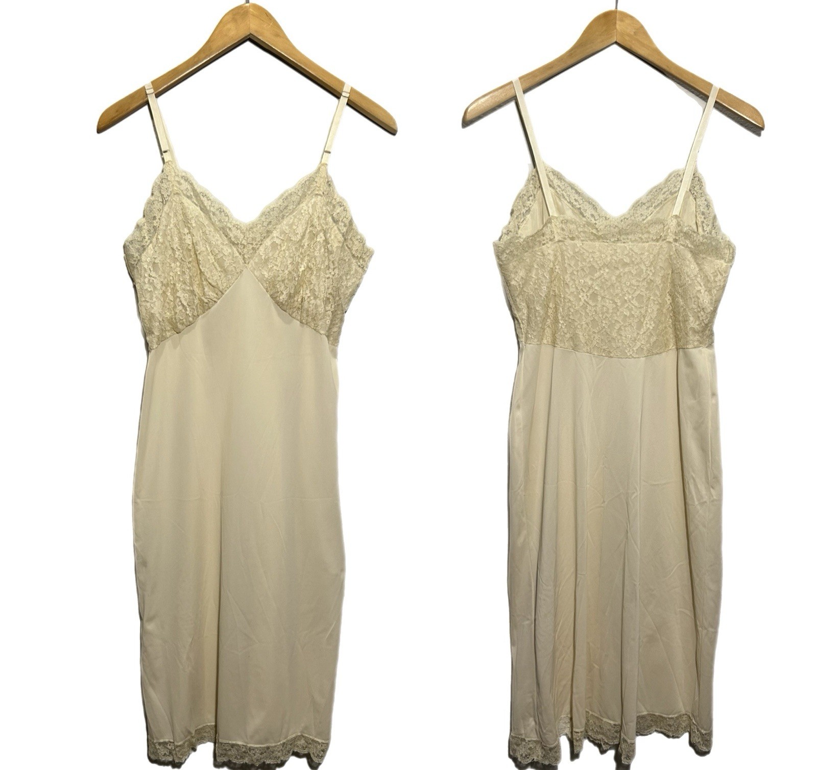 Vintage 1940’s Seamprufe Slip Women’s Yellow Size Small Intimates Sleeveless Vintage 1940’s Seamprufe Slip Women’s Yellow Size Small Intimates Sleeveless