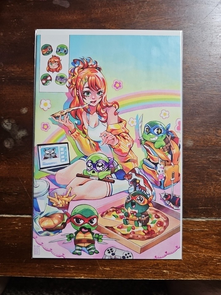 Teenage Mutant Ninja Turtles #6  Rian Gonzelezs LTD 500